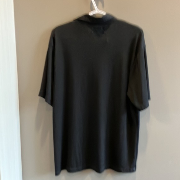 Vintage 90s TagRag Men’s Black Lightweight Polo Size XL - Picture 10 of 13
